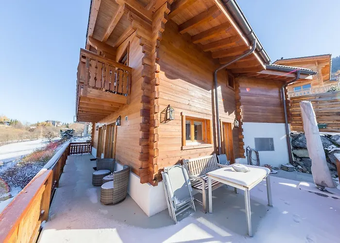 Le Papillon - Calm, Sunny, Spacious Dağ evi Nendaz